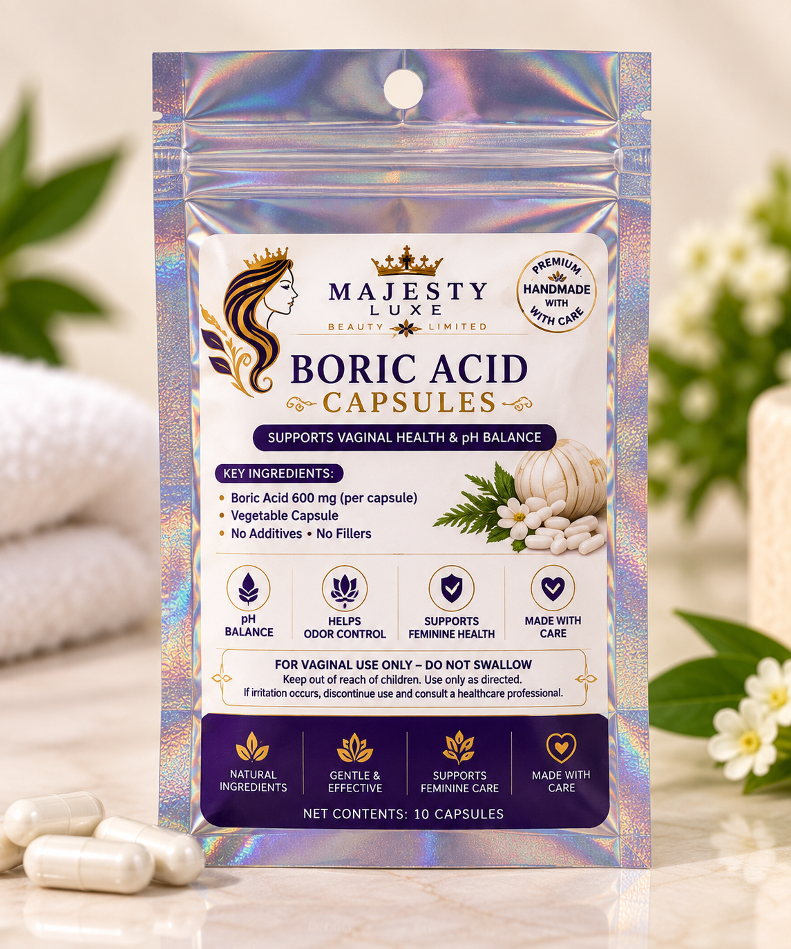 Boric Acid Capsules